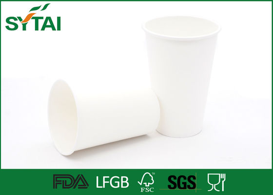 China Copos de papel biodegradáveis para o chá, copos de materiais de polímero de café do cartão fornecedor