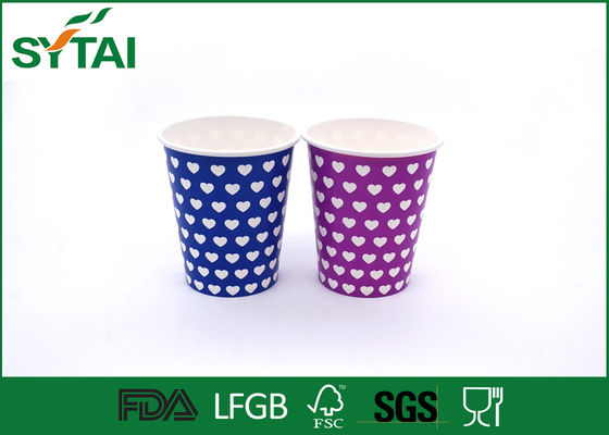 China Eco - os copos de papel da bebida quente amigável descartáveis, copos de café de papel isolados escolhem o PE revestido fornecedor
